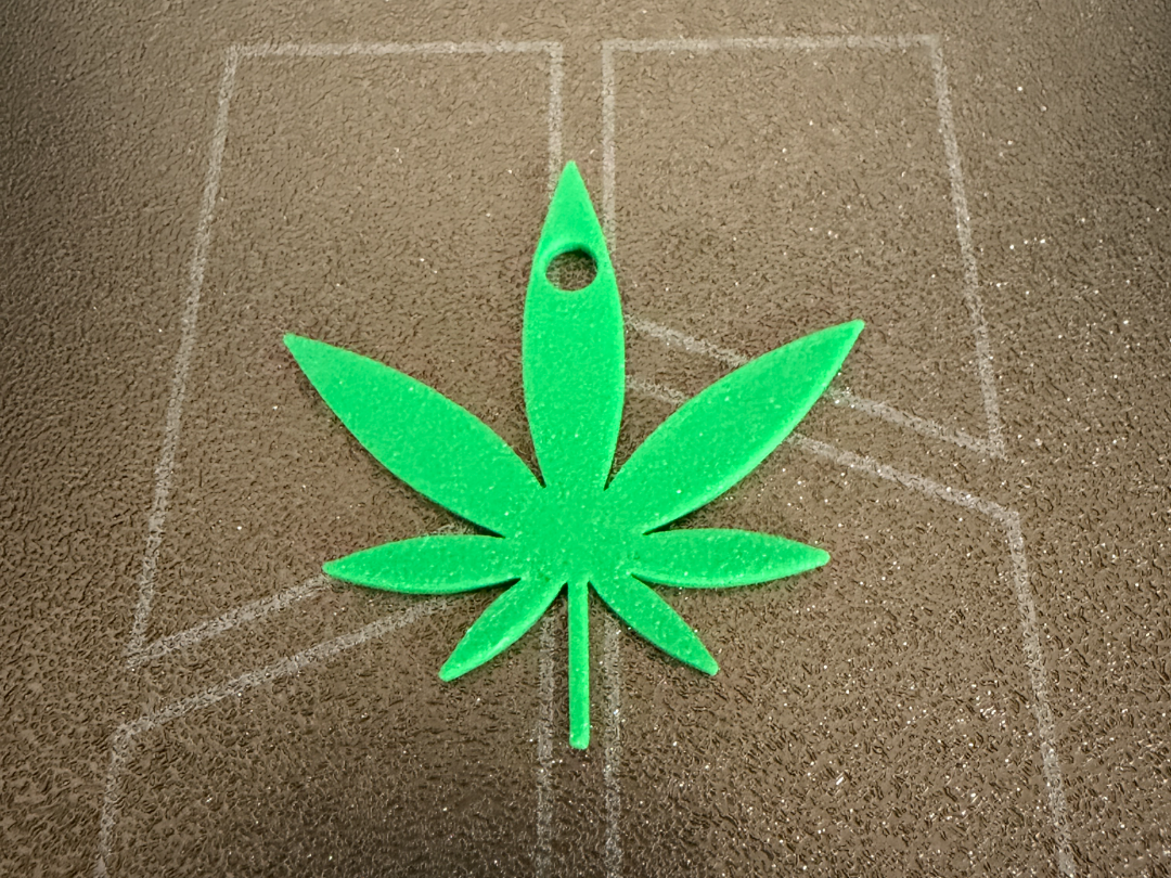 Weed keychain