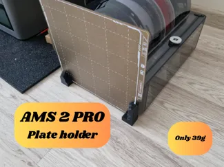 Build plate holder for ams 2 pro
