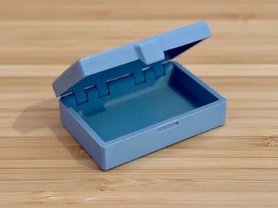 Small box (6 cm) printed in one piece!