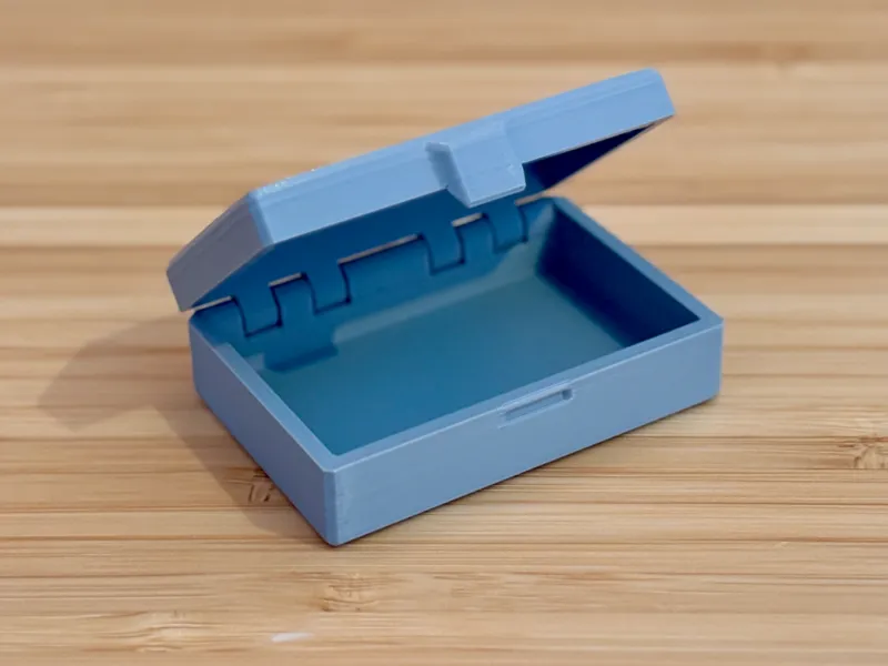 Petite boite (6 cm) imprimée en une pièce!