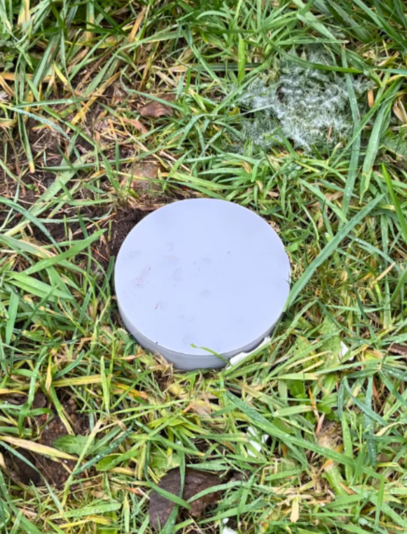 Cap for your septic.