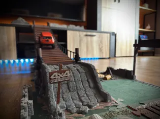 RC Crawler Park - Outlaw Brücke inkl. Mauern