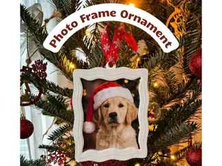 Christmas Memory Frame - Ornament (4:5 Ratio)