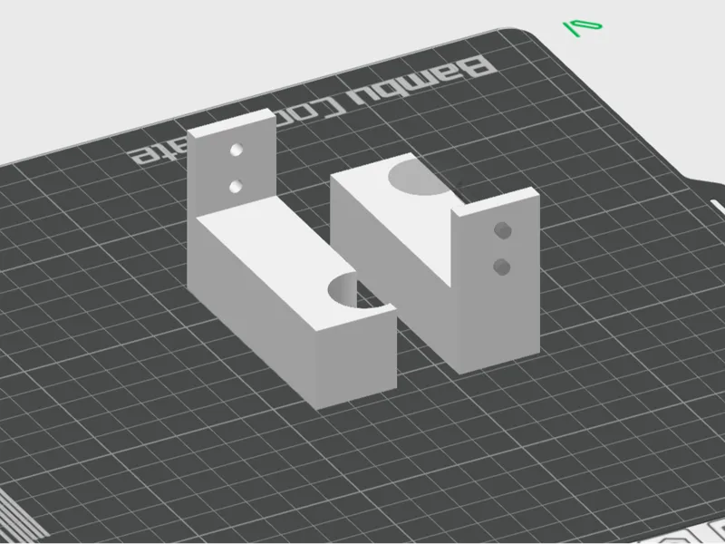 Simple Wall, Shelf, Door Brackets for 3/4" Dowels