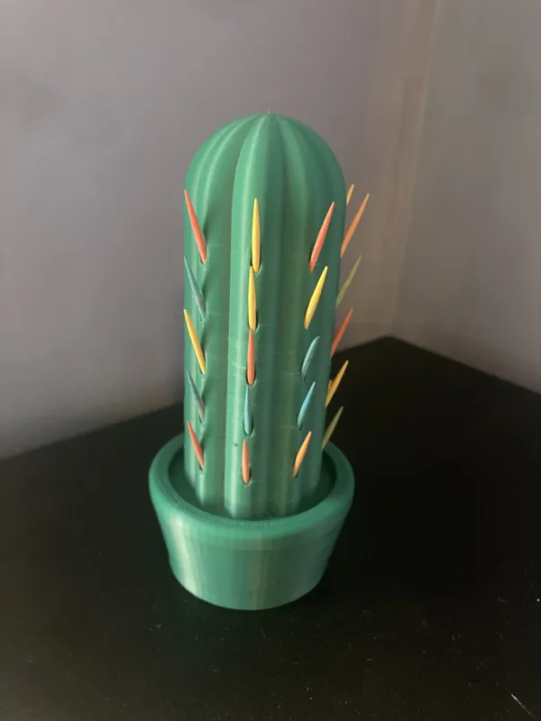 Cactus toothpick holder and Dispenser