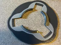 0.2mm layer, 2 walls, 15% infill. random seam