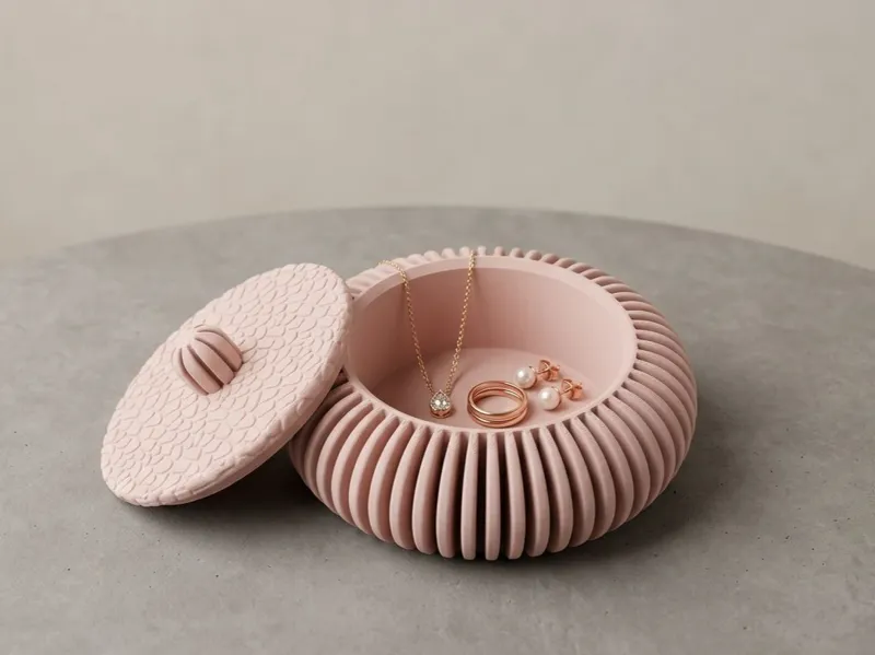 Organizador de Joyas Voronoi y Estilo Minimalista