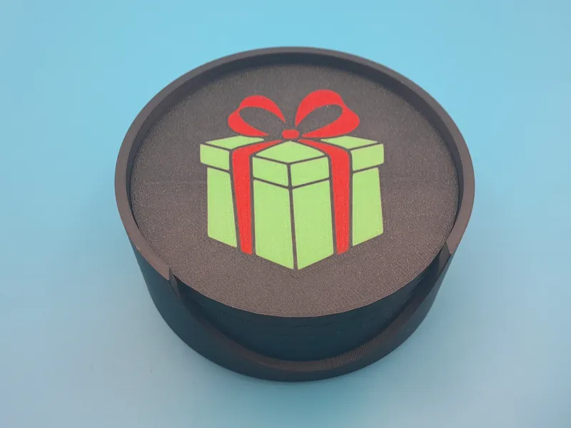 Christmas Coasters 6 Pack