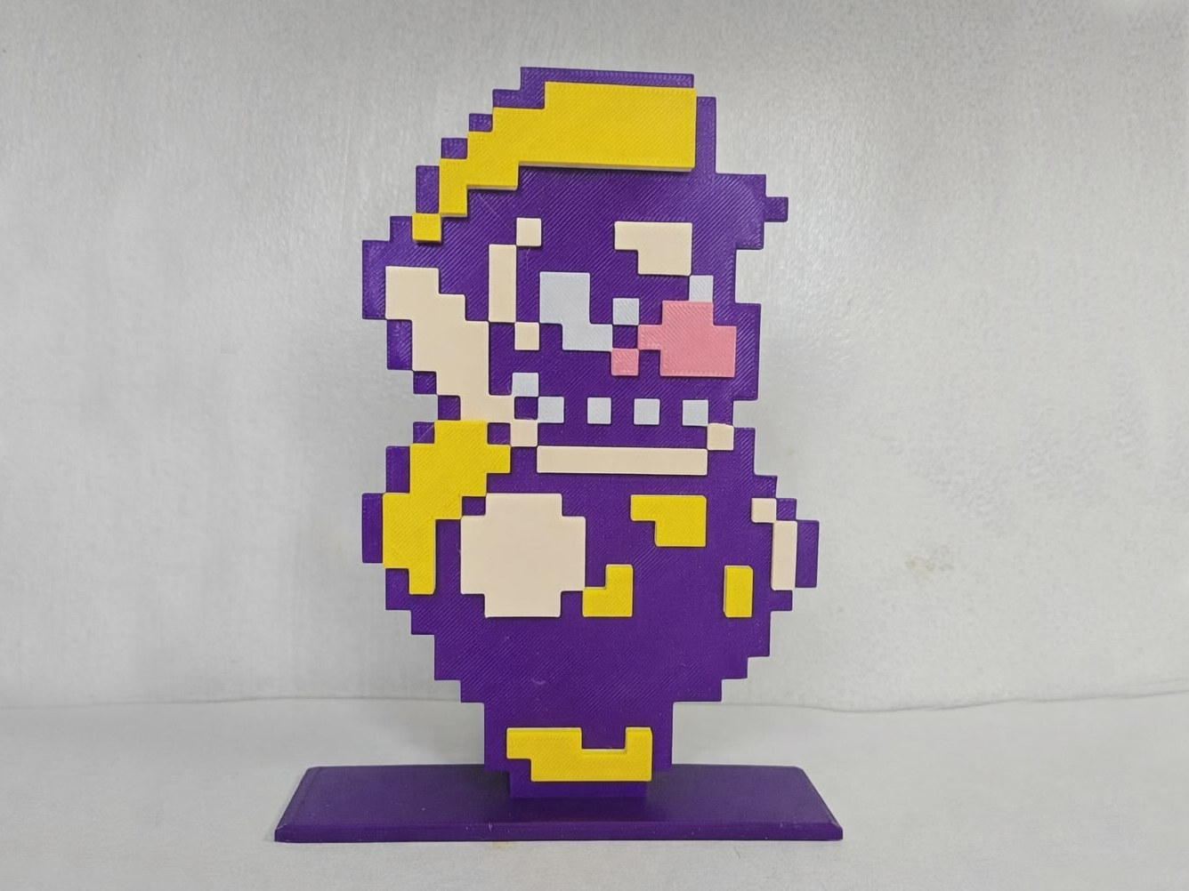 Voxel-Style Wario