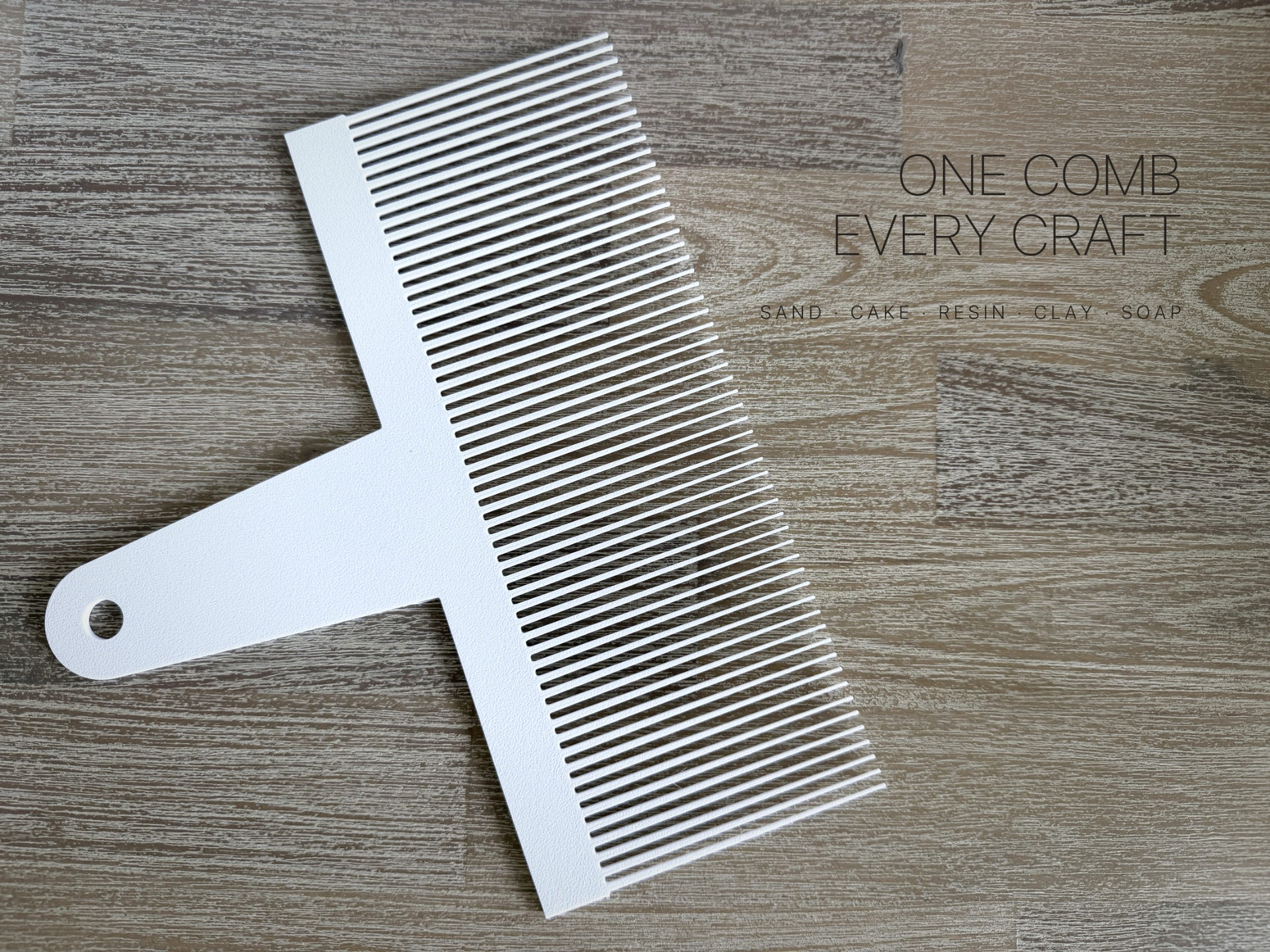 Large Crafting Rake / Comb - 10inch - Multi-Use