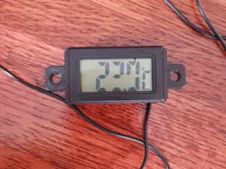 Temp sensor wall mount