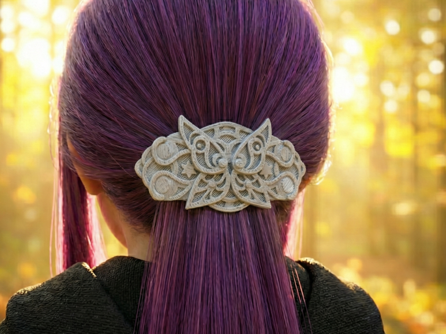 Presilha de cabelo - Fern 