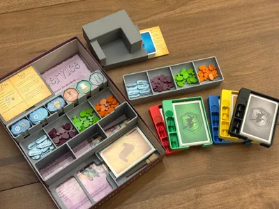Broom Service Board Game Insert Sleeve-friendly