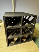 2 columns X 3 rows Single Bin
