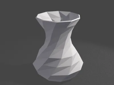 Low Poly Vase