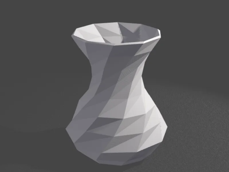 Low Poly Vase