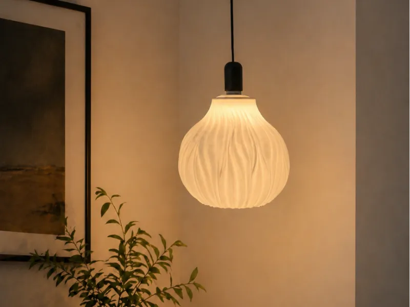 Flowing Wave Pendant Lamp Shade