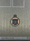 Fighting Energy Token Keychain