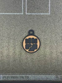 Fighting Energy Token Keychain