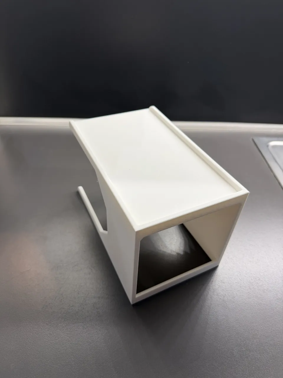 Compact Coffee Mug Shelf, no supports view 4