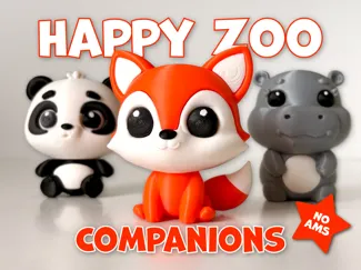 Happy Zoo Companions - NO AMS, MULTIPART