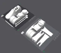 0.2mm layer, 2 walls, 8% infill RIGHT