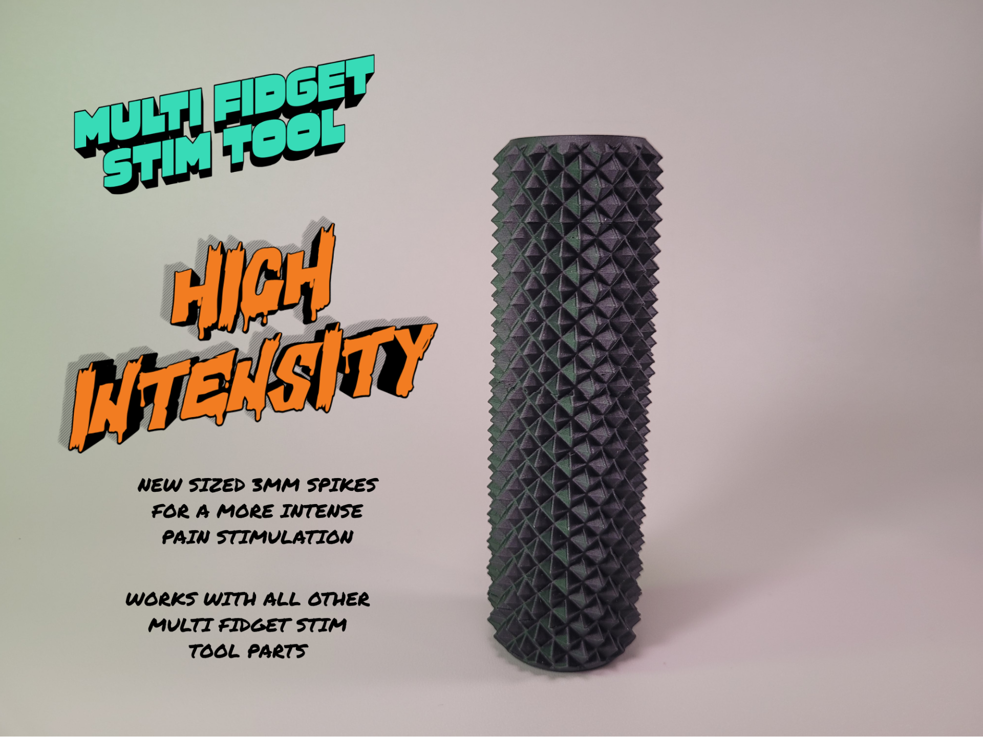 Multi Fidget Stim Tool High Intensity Spikes