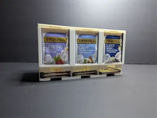 3x1 Tea Dispenser / Organiser for Special Teas