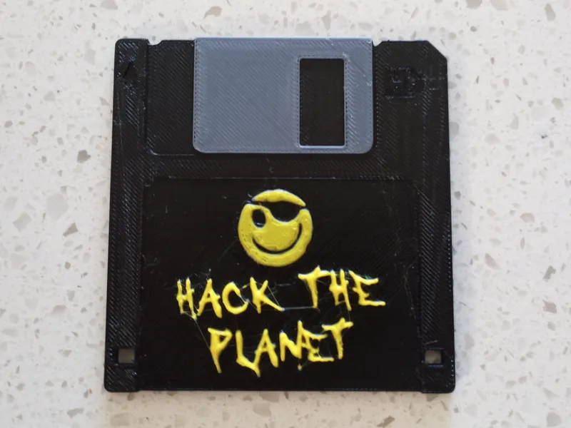 Hack The Planet Disk (Hacker 1995)