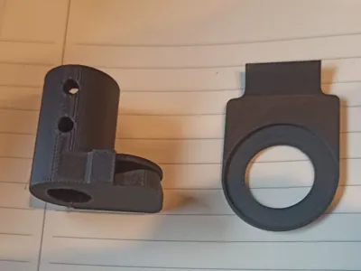 Dremel CNC sharpie holder - easily detachable
