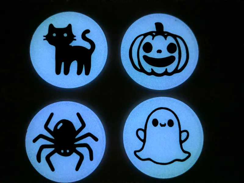 Halloween Glowing Doodles– Normal & Upside Down