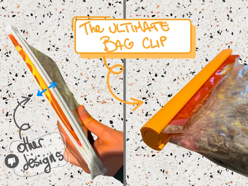 The Ultimate Bag Clip - Any Length!