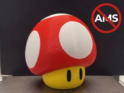Super Mario Mushroom power up | NO AMS Required