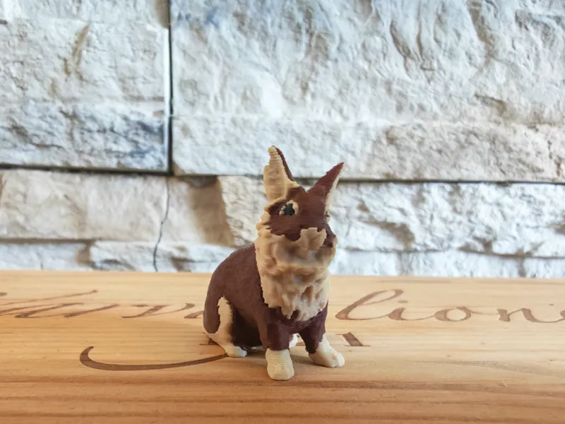 Realistic Netherland Dwarf Rabbit