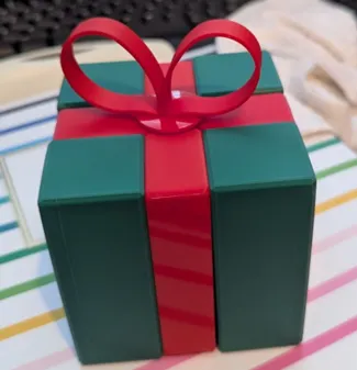 Gift Box w/120 screws at 50percent scaling