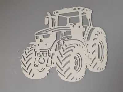 Silhouette John Deere 6R