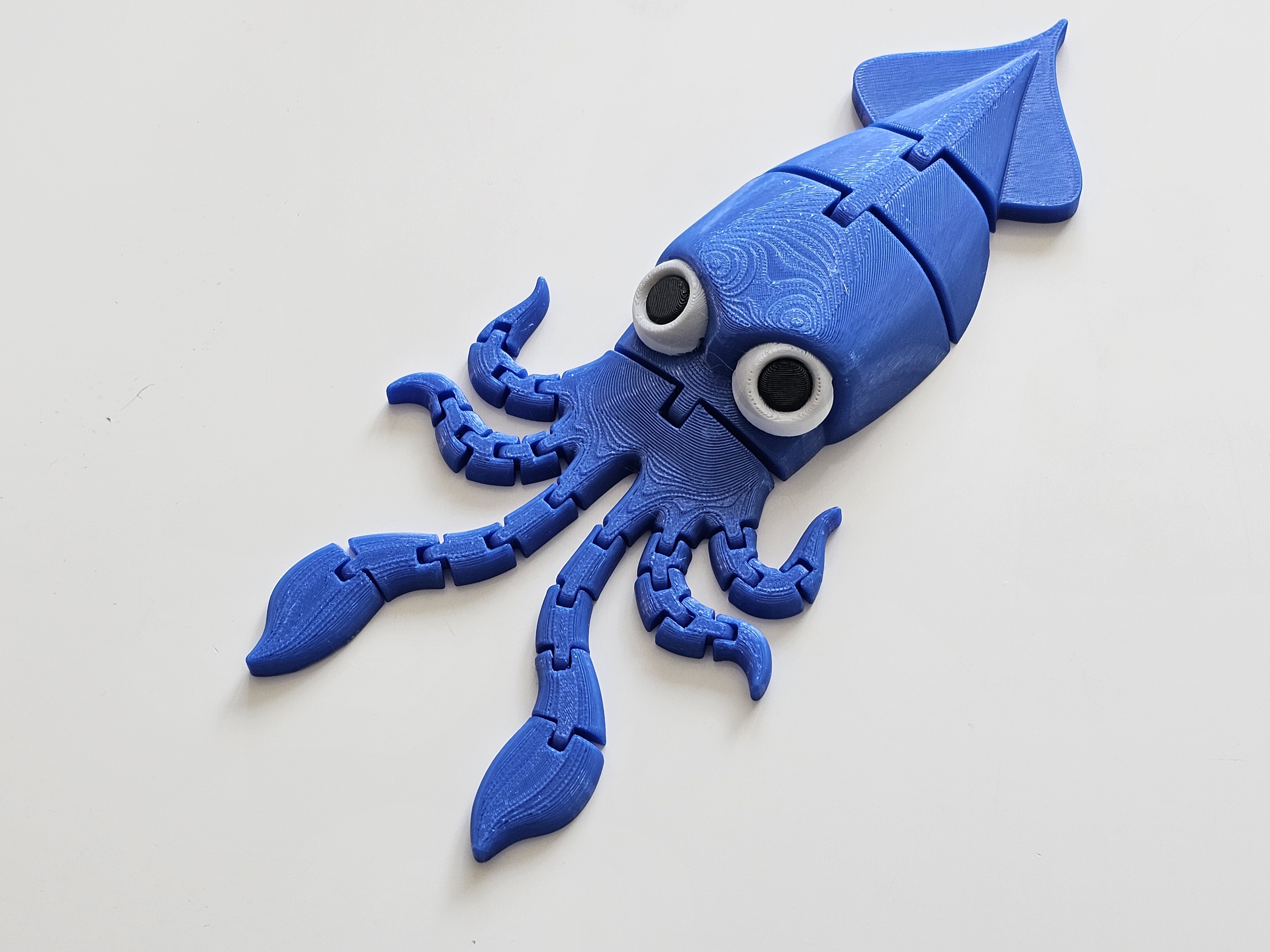 Miniatura 1 do modelo 3D Articulated Squid