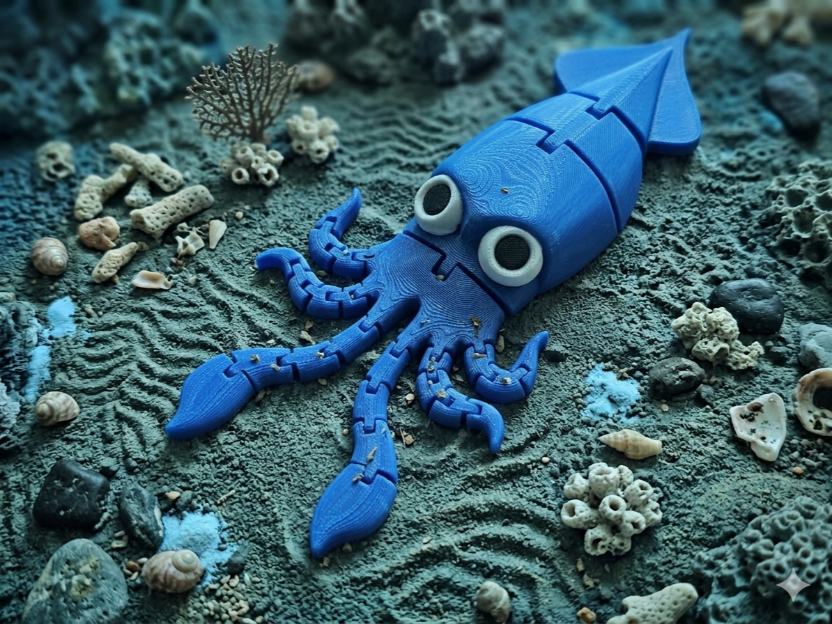 Articulated Squid