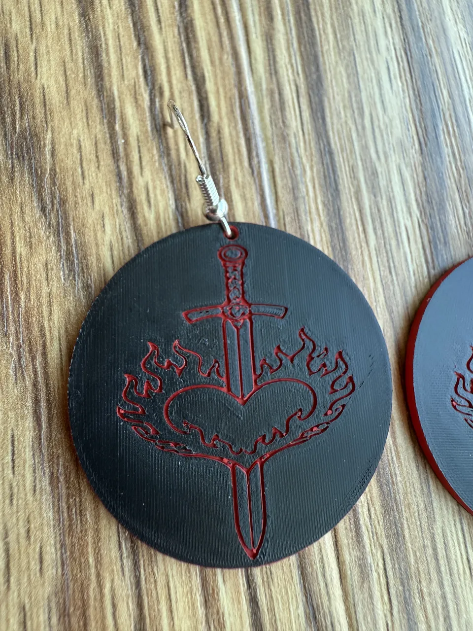 Fireheart Earrings view 2