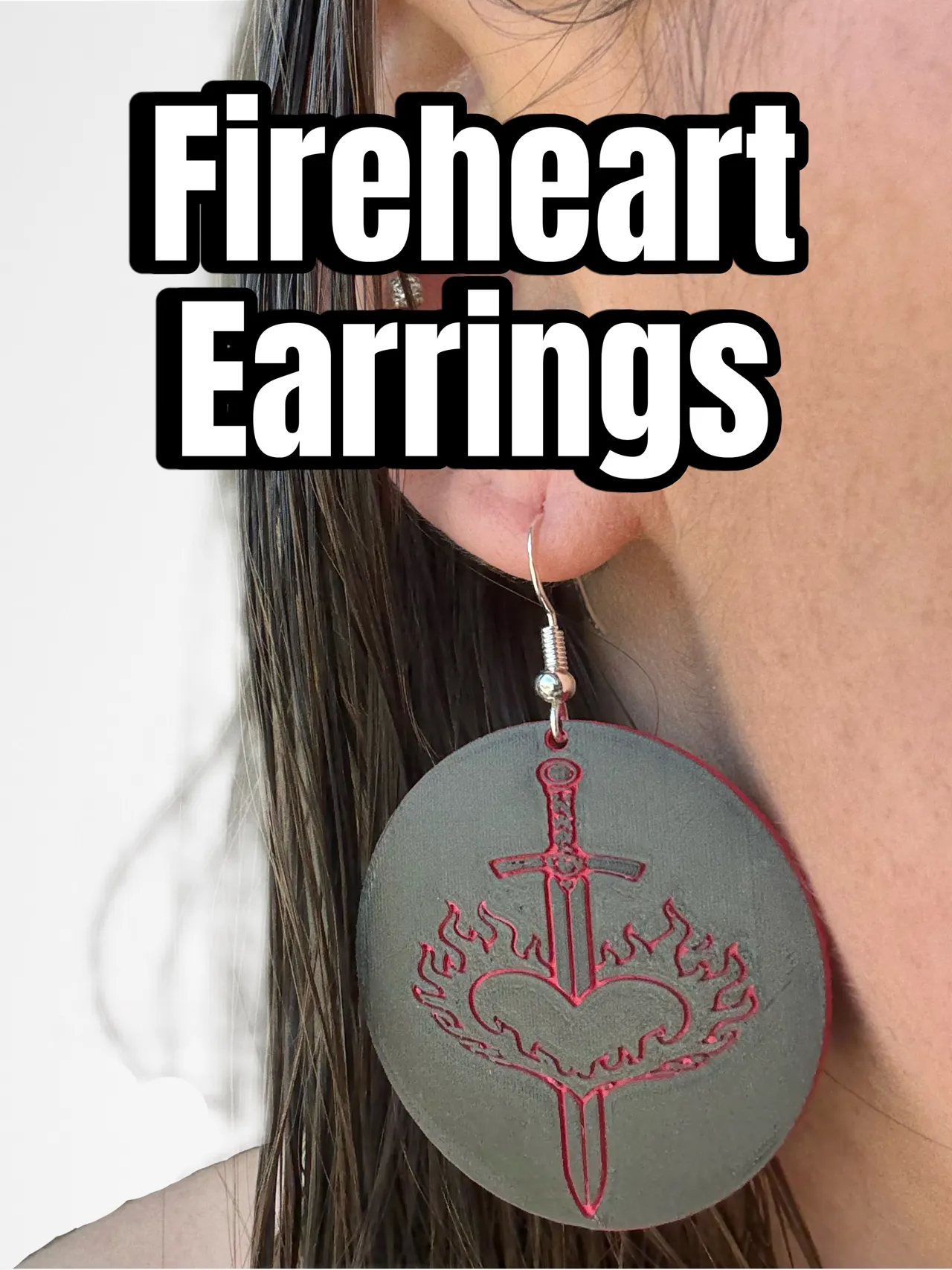 Fireheart Earrings view 4