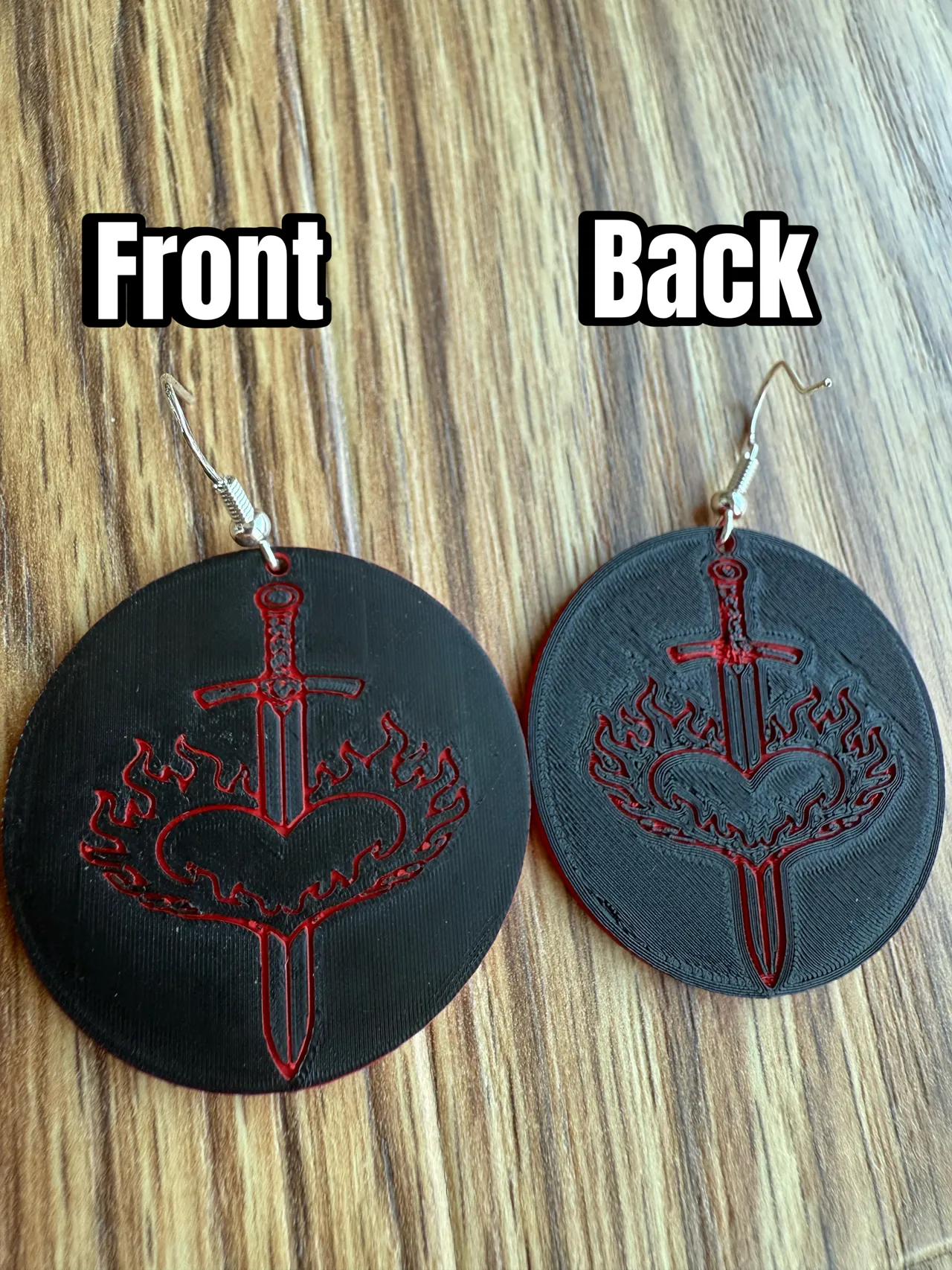 Fireheart Earrings view 3