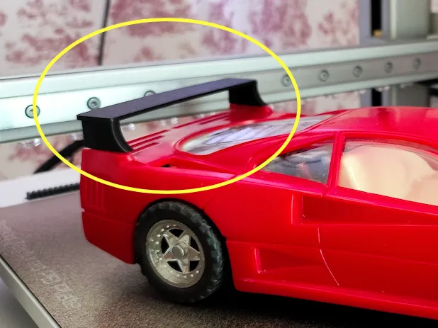Aileron pour jouet Ferrari F40 (radio FM)