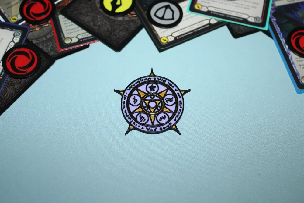 Flesh and Blood FAB TCG Token - Runechant - Free 3D Print Model ...