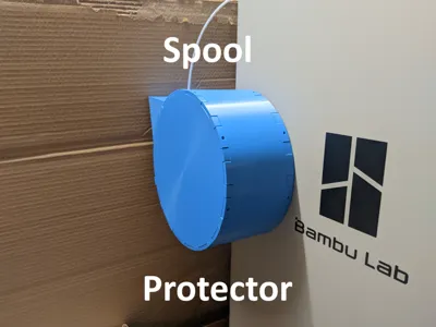 Bambu H2 External Spool Protection