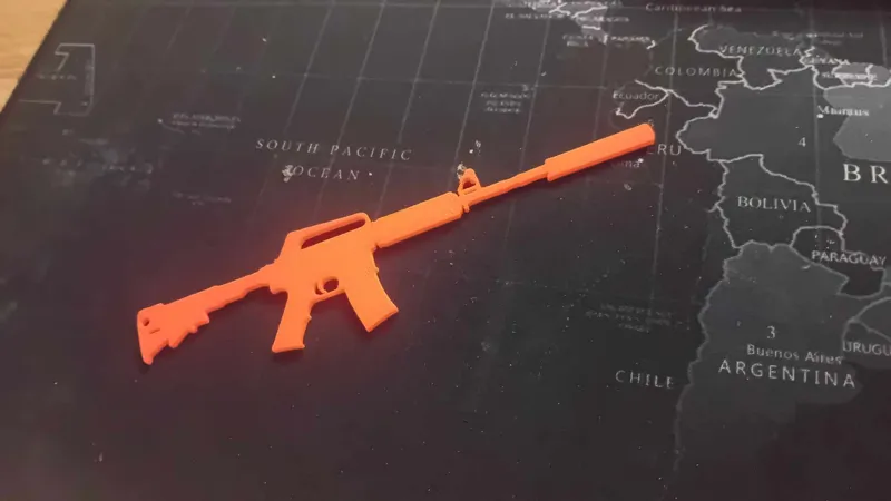 M4A1-S from CS2 keychain