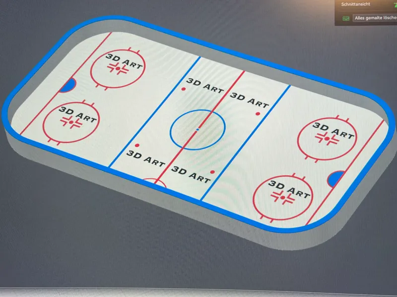 Eishockey Eisfläche