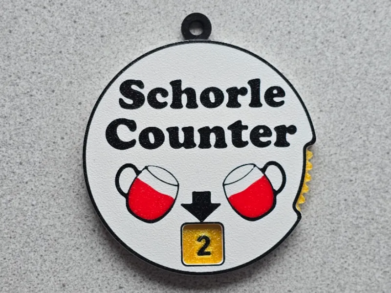Weinschorle Counter – Der Schorle Zähler