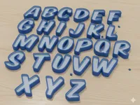 Alphabet lumineux LED — photo 1