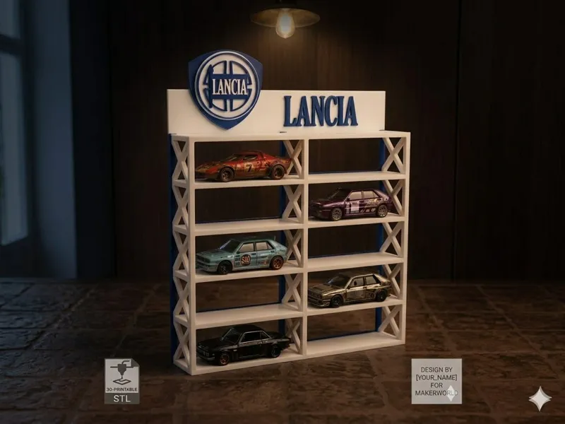 1:64 LANCIA NO AMS  Wall/display/stand