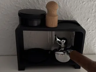 BaristaDock – Coffee Station Organizer